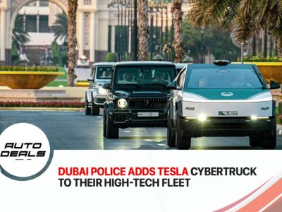 Dubai Police Adds Tesla Cybertruck to Their High-Tech Fleet