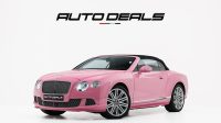 2015 Bentley Continental GTC Speed | Extremely Low Mileage – Perfect Condition | 6.0L W12