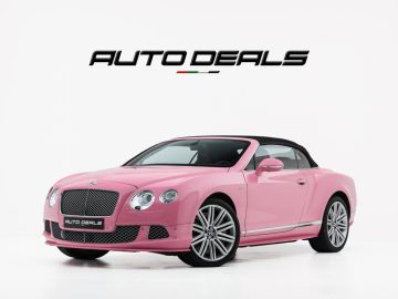2015 Bentley Continental GTC Speed | Extremely Low Mileage – Perfect Condition | 6.0L W12