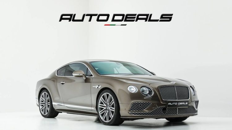 2016 Bentley Continental GT Speed | GCC