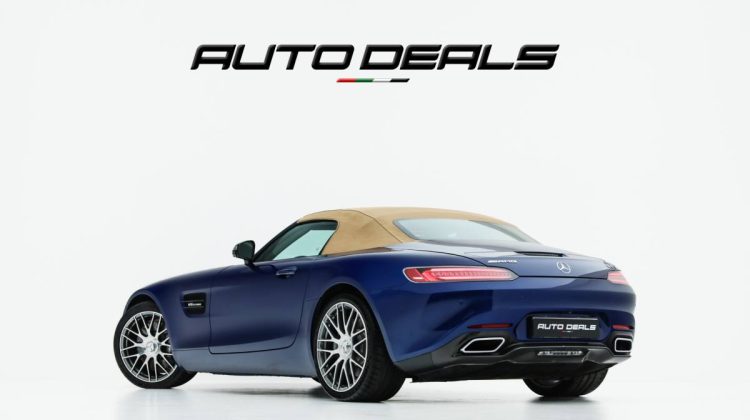 2018 Mercedes Benz AMG GT Roadster | GCC – Extremely Low Mileage – Perfect Condition | 4.0L V8