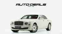 2011 Bentley Mulsanne | GCC – Very Low Mileage – Well Maintained – Perfect Condition | 6.0L V8