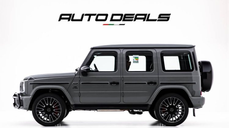 2025 Mercedes Benz G63 AMG | GCC – Double Night Package – Brand New – Nardo Gray | 4.0L V8