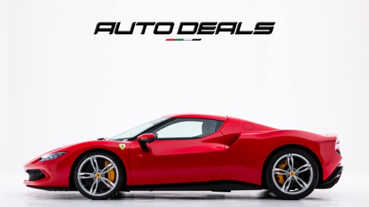 2023 Ferrari 296 GTB | GCC – Warranty – Service Contract – Very low Mileage – Perfect Condition | 3.0L V6