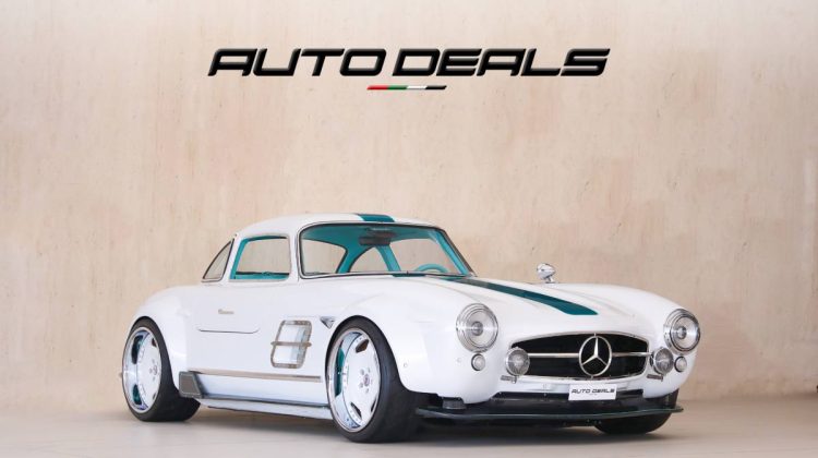 1955 Mercedes Benz 300 SL 1of1 | Tesla Model 3 Motor | Electric