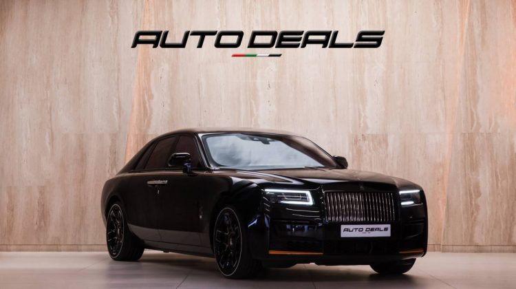 2024 Rolls Royce Ghost Black Badge Ekleipsis Private Collection 1 of 25 Goodwood | GCC | Warranty | Service Contract | 6.7L V12