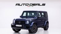 2025 Mercedes Benz G 63 AMG Manufaktur | GCC Gargash | Warranty | Service Contract | Brand New | 4.0L V8