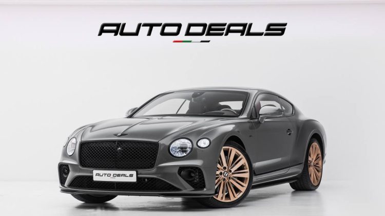 2022 Bentley Continental GT Speed W12 | GCC | Brand New | Fully Loaded | 6.0L W12