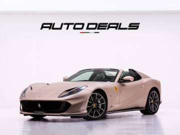 2021 Ferrari 812 GTS Tailor Made Ispirazioni Inspired by Metallic Bronze Hues | Perfect Condition | 6.5L V12