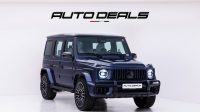 2025 Mercedes Benz G 63 AMG Manufaktur | GCC Gargash | Warranty | Service Contract | Brand New | 4.0L V8