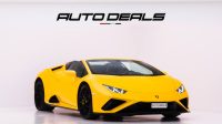 2022 Lamborghini Huracan Spyder | GCC | Warranty | Service History | 5.2L V10