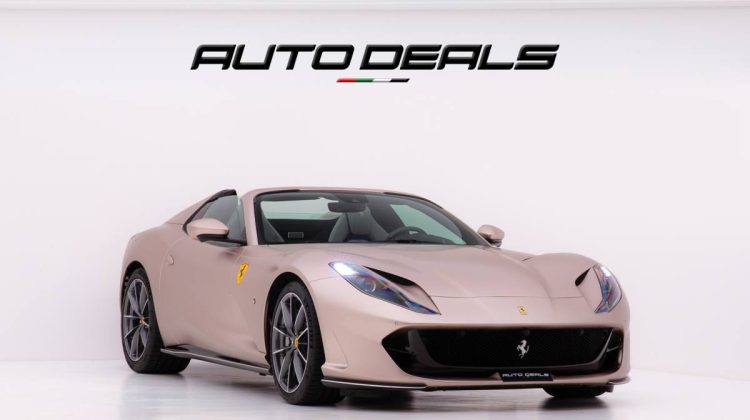 2021 Ferrari 812 GTS Tailor Made Ispirazioni Inspired by Metallic Bronze Hues | Perfect Condition | 6.5L V12