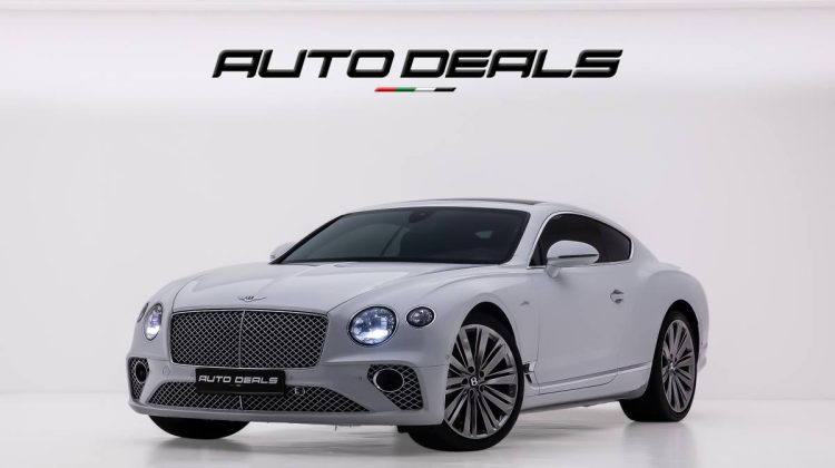 2022 Bentley Continental GT Speed W12 | GCC | Warranty Available | Low Mileage | 6.0L W12