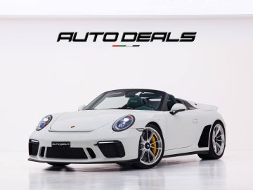 2019 Porsche Speedster 52 of 1948 | GCC | Extremely Low Mileage | Perfect Condition | 4.0L F6