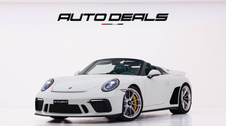 2019 Porsche Speedster 52 of 1948 | GCC | Extremely Low Mileage | Perfect Condition | 4.0L F6