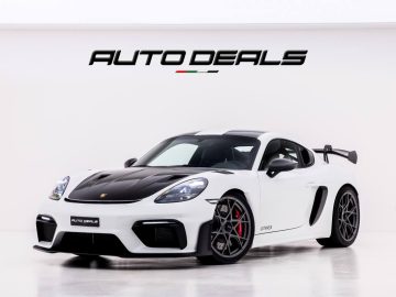 2024 Porsche 718 Cayman GT4 RS Weissach | GCC | Warranty | Brand New | 4.0L F6