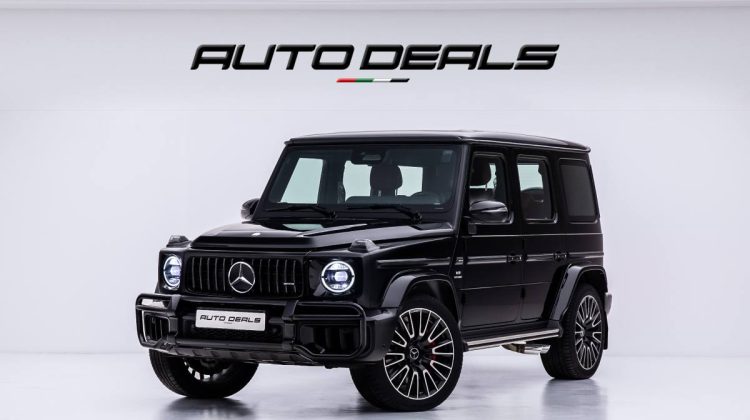 2025 Mercedes Benz G63 AMG Night Package | GCC | Brand New | Warranty | Service Contract | 4.0L V8