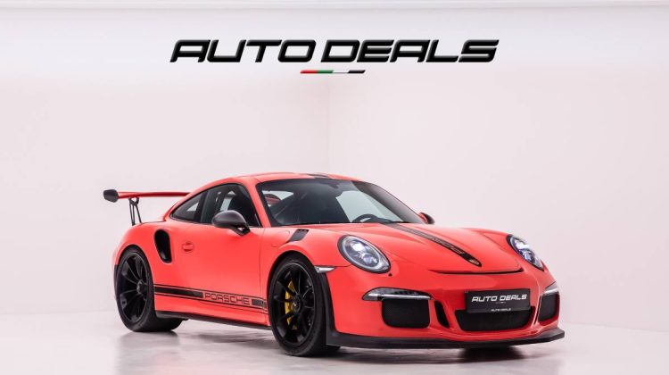 2016 Porsche 911 GT3 RS | GCC | Warranty Available | Low Mileage | 3.8L F6