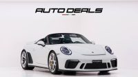 2019 Porsche Speedster 52 of 1948 | GCC | Extremely Low Mileage | Perfect Condition | 4.0L F6