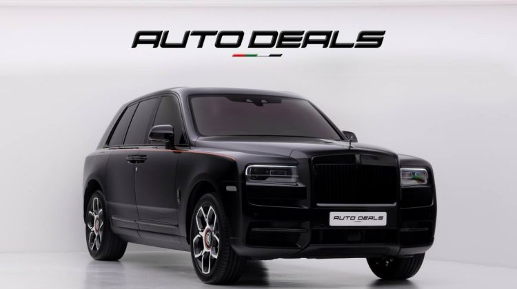 2022 Rolls Royce Cullinan Black Badge | GCC | Warranty | Service Contract | Picnic Seats | Starlight