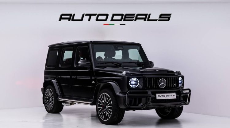 2025 Mercedes Benz G63 AMG Night Package | GCC | Brand New | Warranty | Service Contract | 4.0L V8