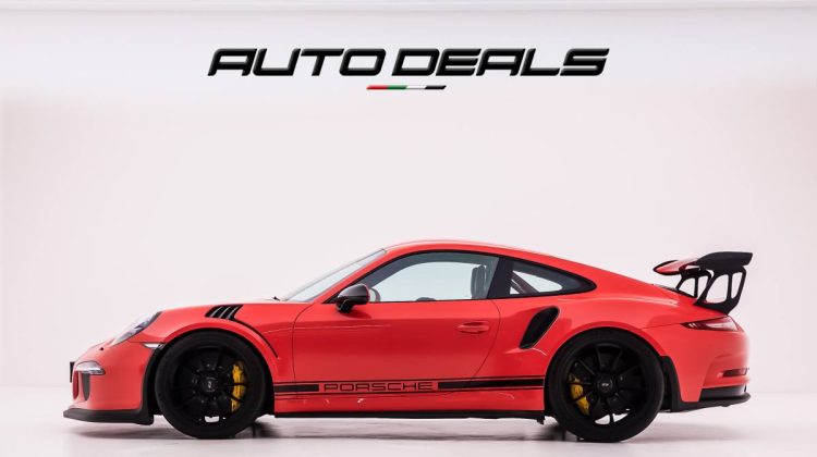 2016 Porsche 911 GT3 RS | GCC | Warranty Available | Low Mileage | 3.8L F6