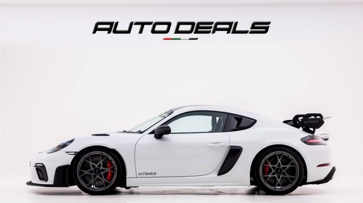 2024 Porsche 718 Cayman GT4 RS Weissach | GCC | Warranty | Brand New | 4.0L F6