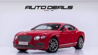 2016 Bentley Continental GT V8 | GCC | Full Options | Full Service History | 4.0L V8