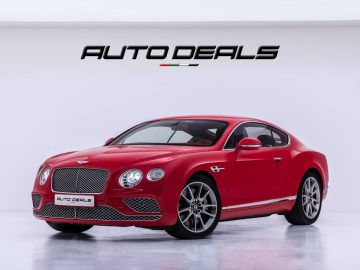 2016 Bentley Continental GT V8 | GCC | Full Options | Full Service History | 4.0L V8