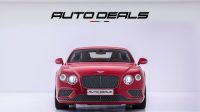 2016 Bentley Continental GT V8 | GCC | Full Options | Full Service History | 4.0L V8