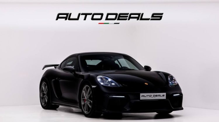 2023 Porsche 718 Cayman GT4 | Brand New | Full Options | 4.0L F6