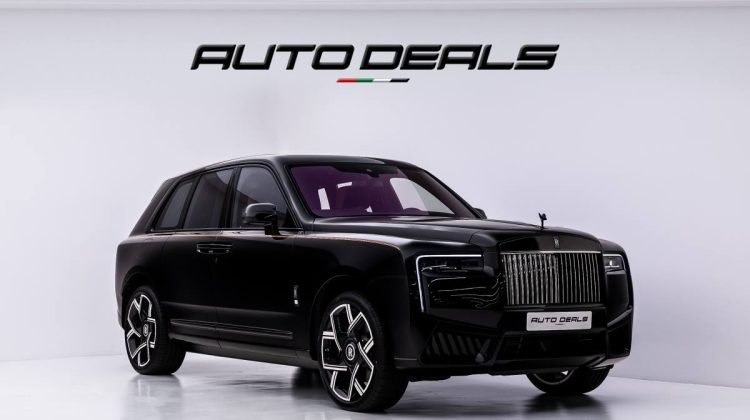 2025 Rolls Royce Cullinan Black Badge | Brand New | Shooting Star Headliner | VIP Seats | Full Options