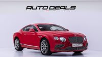 2016 Bentley Continental GT V8 | GCC | Full Options | Full Service History | 4.0L V8