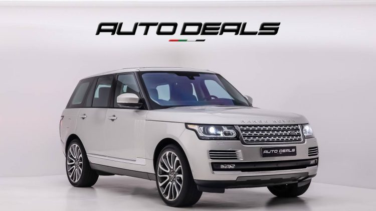 2016 Range Rover Vouge Autobiography Supercharged | GCC | Perfect Condition | 5.0L V8