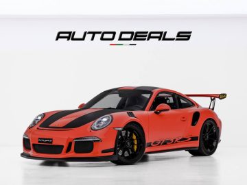 2016 Porsche GT3 RS | GCC | Warranty Available | Service History | Low Mileage | 4.0L F6