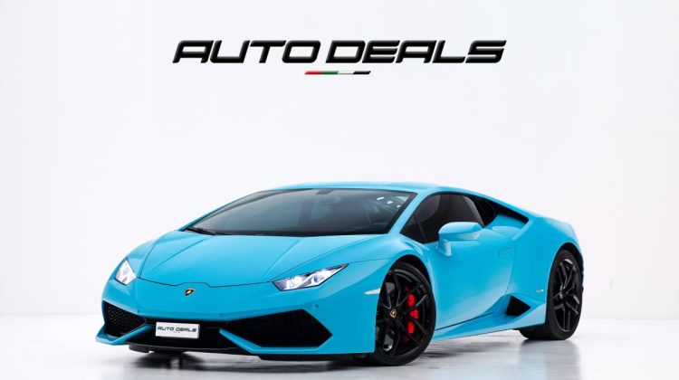 2015 Lamborghini Huracan Coupe | GCC | Well Maintained | Perfect Condition | 5.2L V10