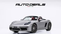 2018 Porsche 718 Boxster S Spyder | Well Maintained | Perfect Condition | 2.5L F4