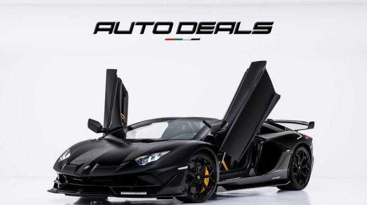 2021 Lamborghini Aventador SVJ Roadster 01 of 800 | GCC | Warranty | Extremely Low Mileage | 6.5L V12