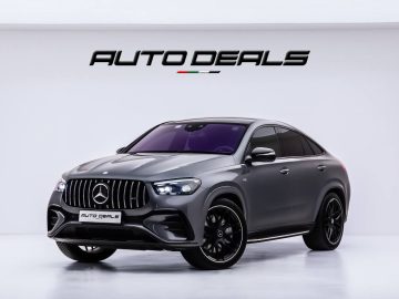 2024 Mercedes Benz GLE 53 4Matic AMG Coupe | GCC | Warranty | Low mileage | Perfect Condition