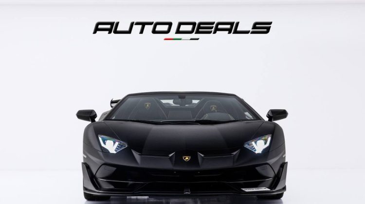 2021 Lamborghini Aventador SVJ Roadster 01 of 800 | GCC | Warranty | Extremely Low Mileage | 6.5L V12