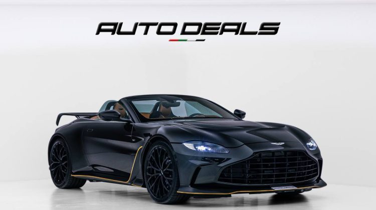 2023 Aston Martin Vantage 196 of 249 V12 Roadster | GCC | Brand New | Full Options | 5.2L V12