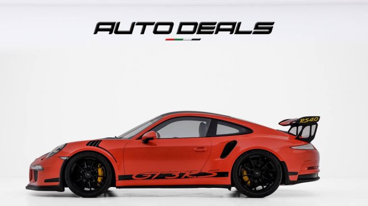 2016 Porsche GT3 RS | GCC | Warranty Available | Service History | Low Mileage | 4.0L F6