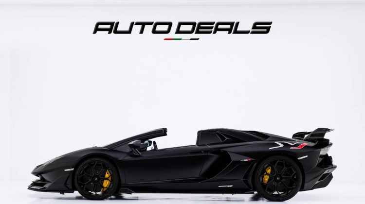 2021 Lamborghini Aventador SVJ Roadster 01 of 800 | GCC | Warranty | Extremely Low Mileage | 6.5L V12