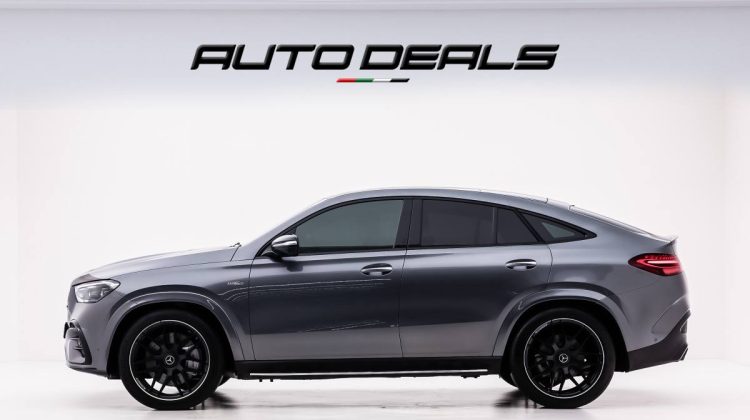 2024 Mercedes Benz GLE 53 4Matic AMG Coupe | GCC | Warranty | Low mileage | Perfect Condition