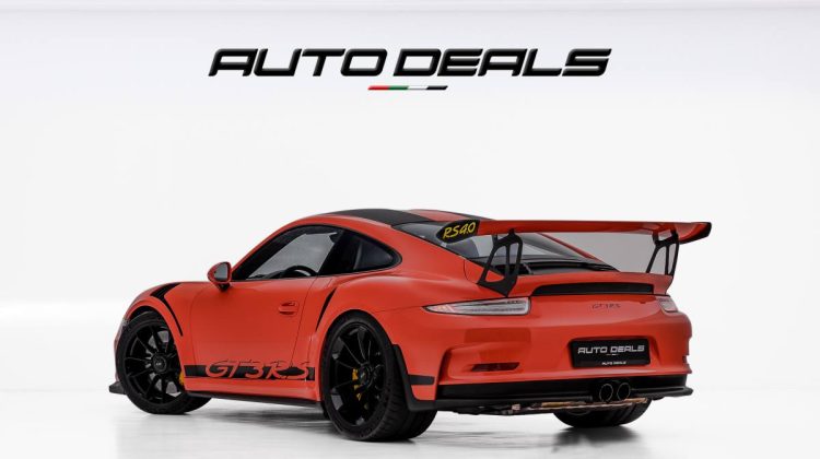 2016 Porsche GT3 RS | GCC | Warranty Available | Service History | Low Mileage | 4.0L F6