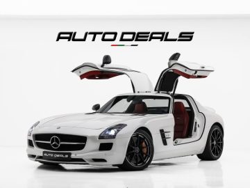 2012 Mercedes Benz SLS AMG COUPE | GCC | Fully Loaded | Perfect Condition | 6.2L V8