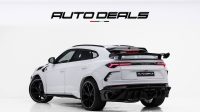 2019 Lamborghini Urus Mansory Kit | GCC | Fully Loaded | White & Black Carbon Fiber | Excellent Con