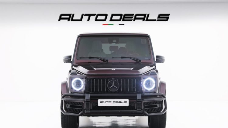 2022 Mercedes Benz G 63 AMG | GCC | Rare Color | Fully Loaded | Low Mileage | 4.0L V8