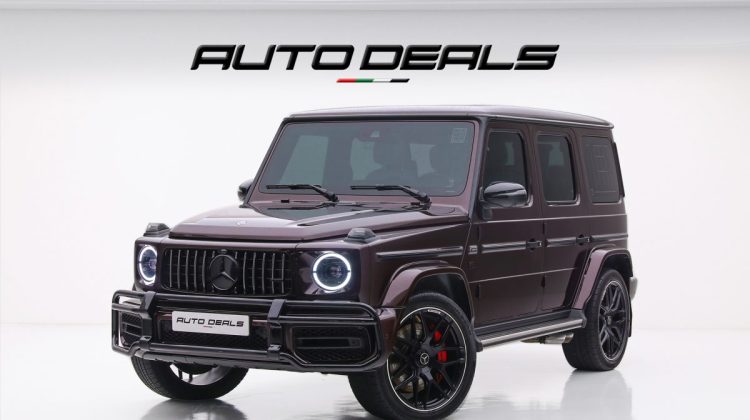 2022 Mercedes Benz G 63 AMG | GCC | Rare Color | Fully Loaded | Low Mileage | 4.0L V8