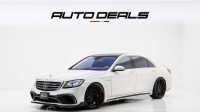 2018 Mercedes Benz S 63 AMG 4Matic LWB | Full Option | High-Performance Luxury | 4.0L V8 Biturbo